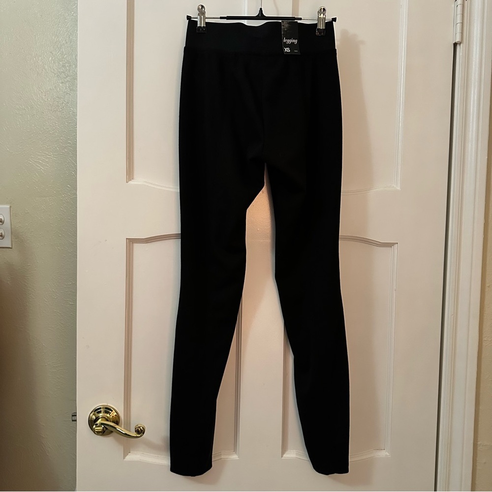 New York & Company High-Waisted Black Slim Leg Pants - Picture 5 of 6
